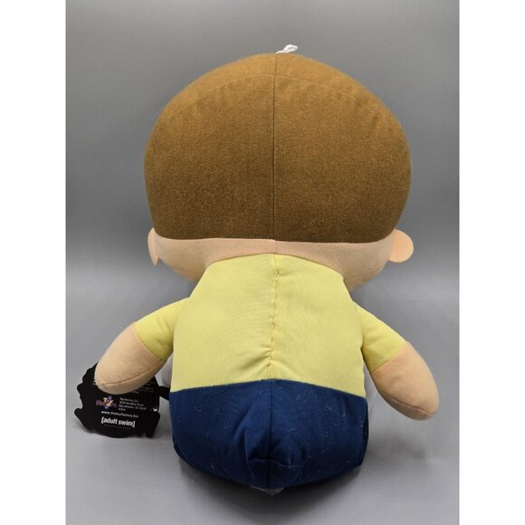Large 15" Rick and Morty Adult Swim Morty Plush Original Toy Factory With Tag - Picture 3 of 8